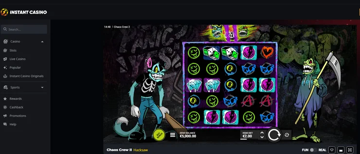 instant_casino_chaoscrew2 slot review