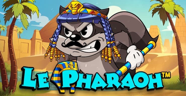 le pharaoh slot review - main page image