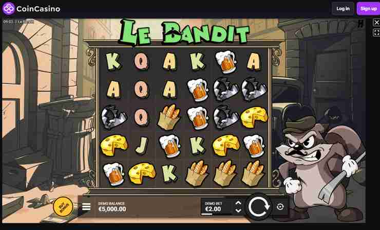 le_bandit_slot_at_coincasino