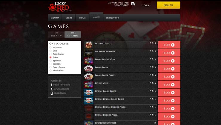 Lucky Red - Top California gambling platform 