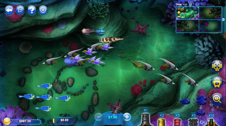 playing fish catch at the best fish games gambling sites