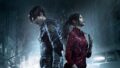 Leon and Claire from the Resident Evil 2 remake.