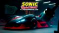 Shadow getting into his car for Sonic Racing CrossWorlds in the game reveal.