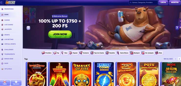 spinbara top Interac Casino