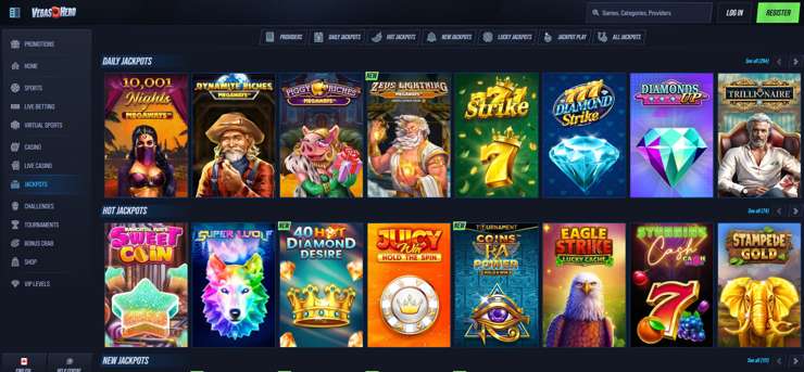 vegashero_ top Interac online casino in Canada
