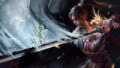 Wuchang: Fallen Feathers cover art that features the protgonist swinging a sword.