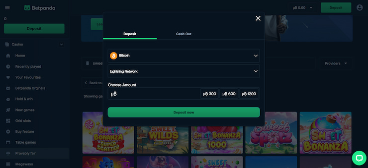 BetPanda Sweet Bonanza