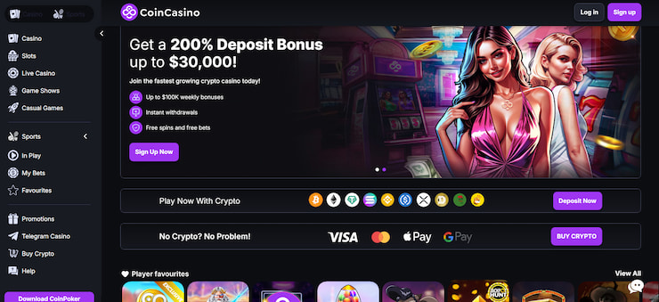 CoinCasino Sweet Bonanza