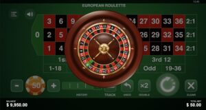 European Roulette at BetWhale