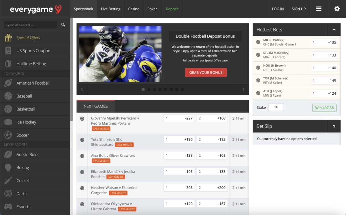 Everygame Sportsbook Florida GamesHub