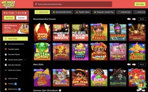 Hello Millions Homepage Social Casino