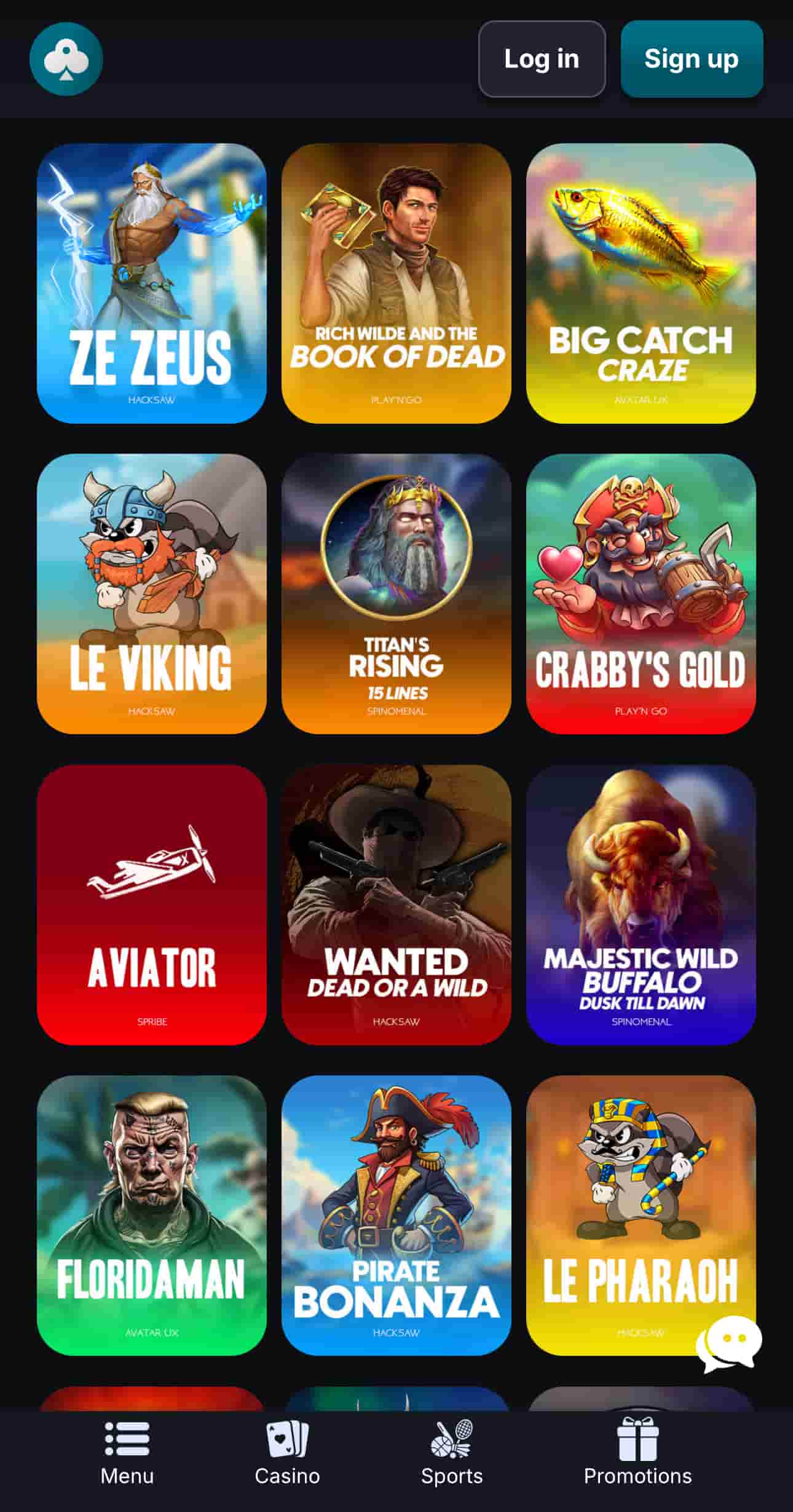 CoinCasino mobile site