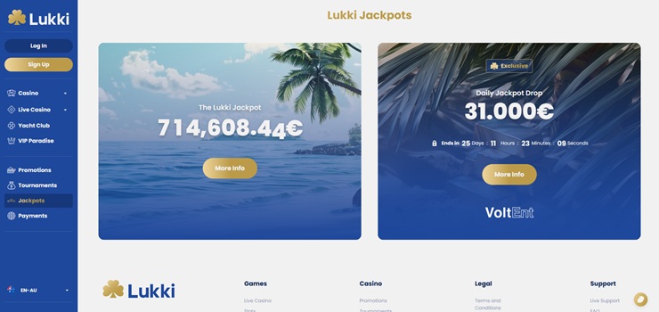 Lukki Casino - new online casino in Australia