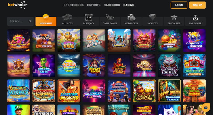 BetWhale Online Casino