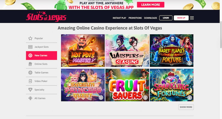Slots of Vegas Online Casino