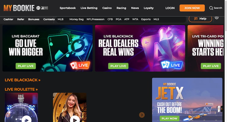 MyBookie Live Casino