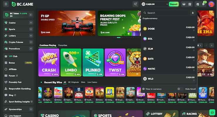 BC.Game Crypto Casino 