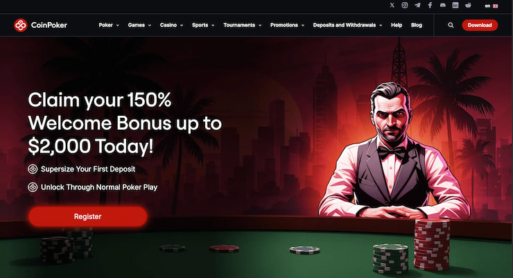 CoinPoker Casino welcome bonuce