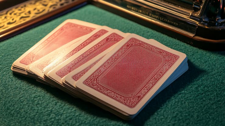 Six Decks of Cards in Blackjack