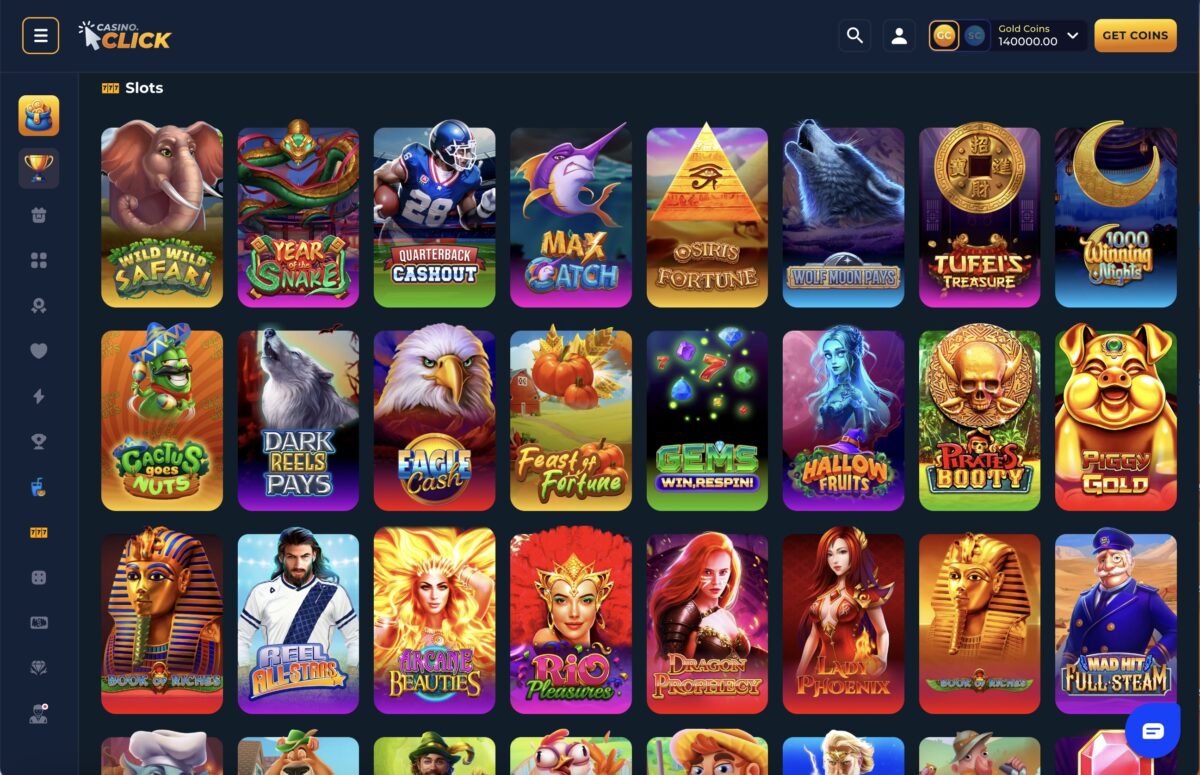 Slots at Casino.Click