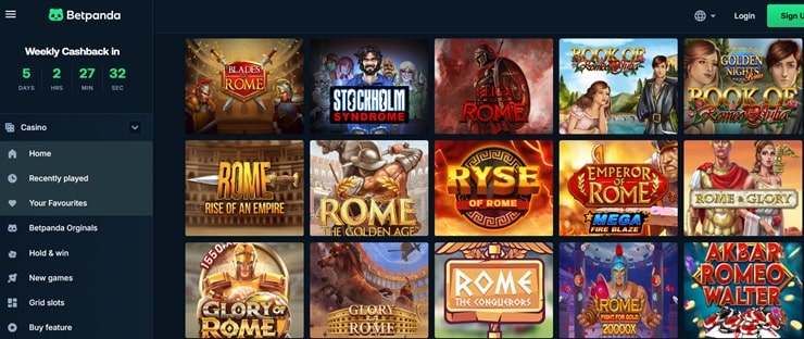 Spartacus-Gladiator-of-Rome-slot review betpanda-