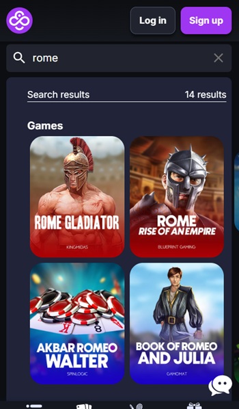 Spartacus-Gladiator-of-Rome-coincasino mobile