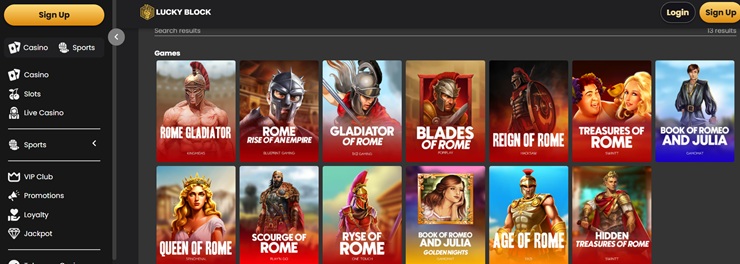 Spartacus-Gladiator-of-Rome-lucky block slot review