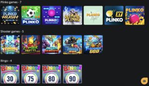 Specialty games at BetWhale