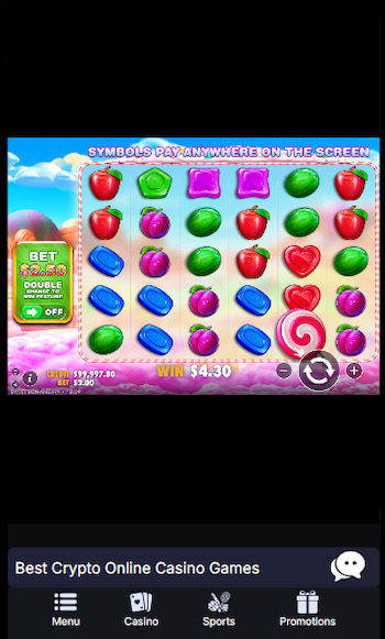 Sweet Bonanza slot mobile