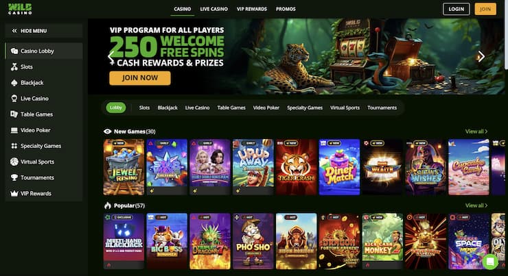 Wild Casino Bonus Codes Casino Homepage