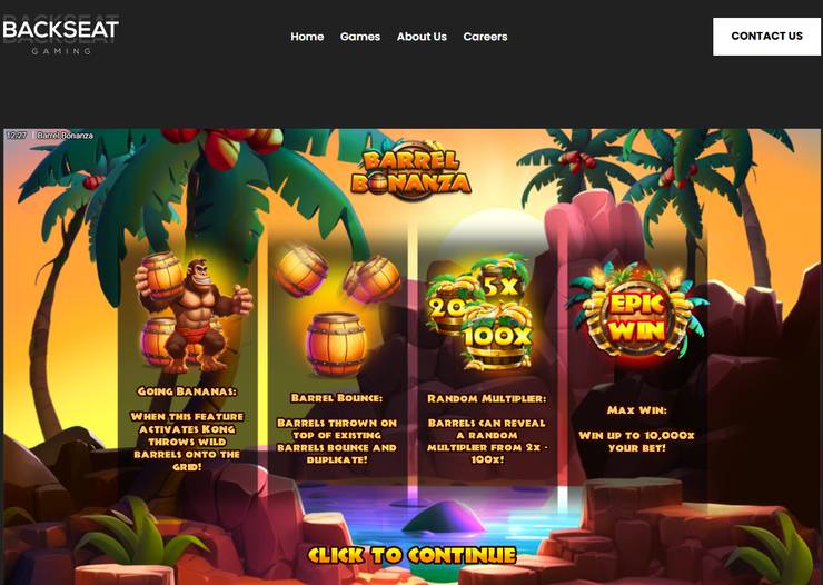 barrel_bonanza slot review at Backseat Gaming