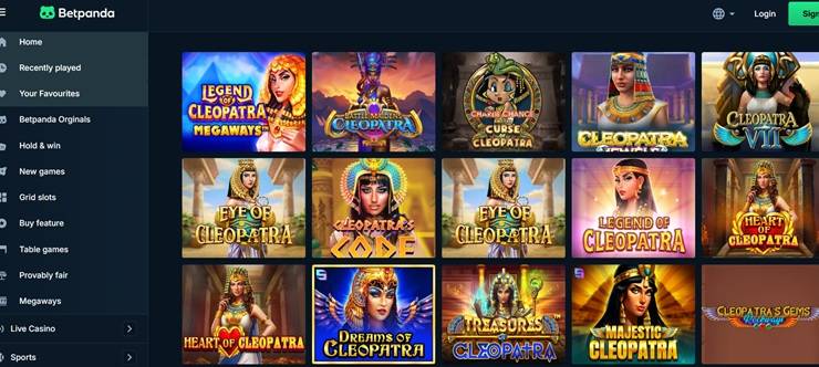 betpanda_cleopatra slot_review