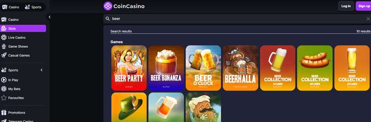 coincasino-bier-haus-slot-review