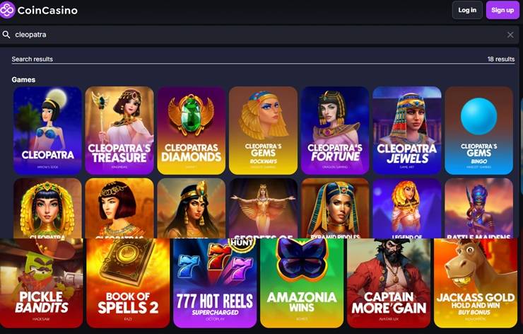 coincasino_slot_review_cleopatra_