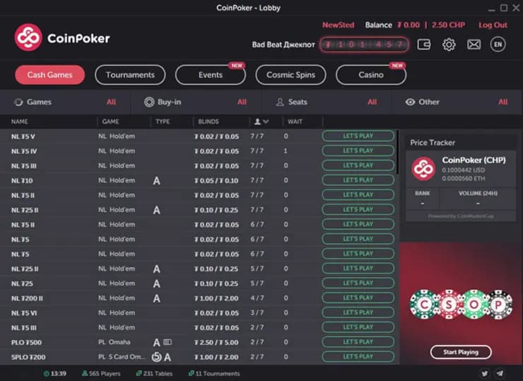 coinpoker anonymous poker site