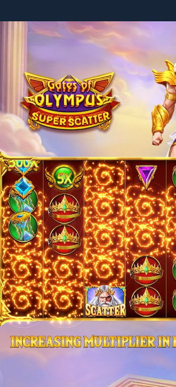 gates of olympus super scatter mobile gameplay at betpanda