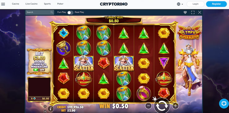 gates of olympus super scatter slot as seen at cryptorino