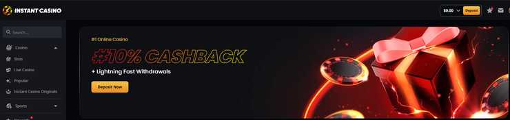 instant casino top age of seth slot casino - screenshot of wagering cashback bonus