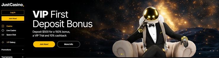 Just Casino new Australia online casino