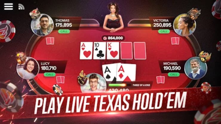 play live texas hold'em