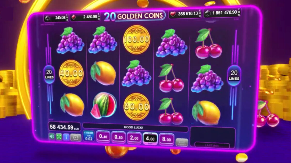20 Golden Coins by Amusnet