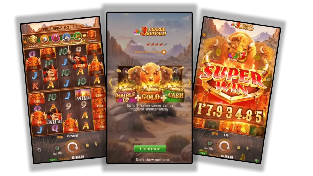 3 Charge Buffalo by TaDa Gaming