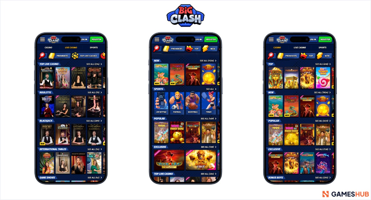 Big Clash casino review