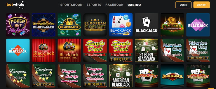 Blackjack Betwhale