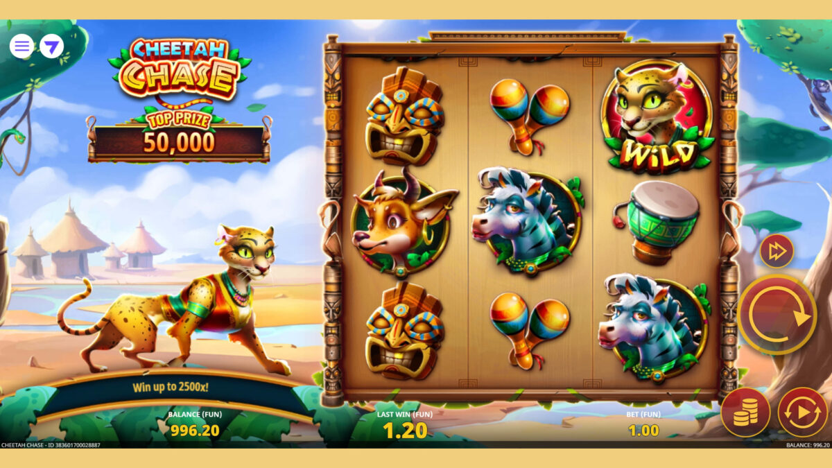 Cheetah Chase by 7777 gaming