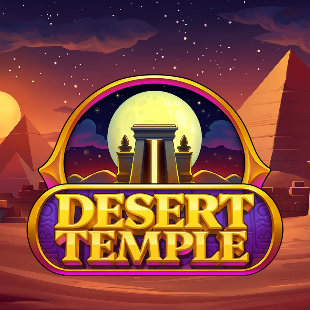 Main logo image for Desert Temple slot review