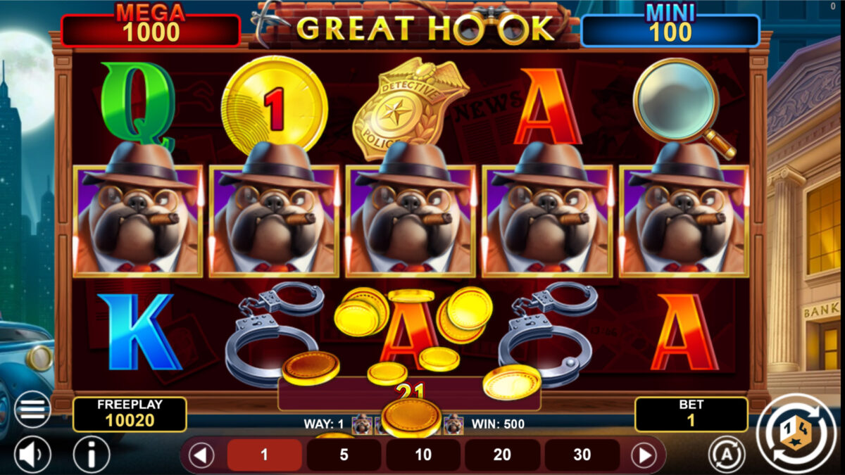 Great Hook Hold & Win by 1Spin4Win