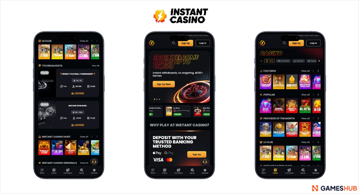 Instant Casino review