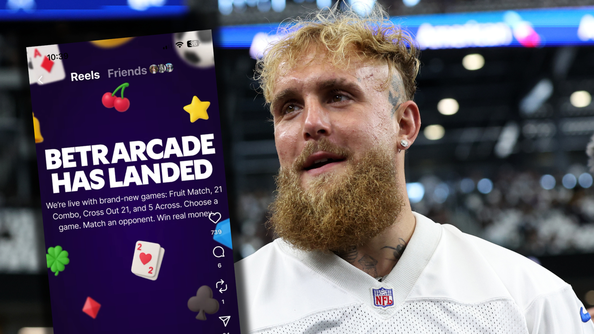 Jake Paul-Backed Betr Launches Betr Arcade Skill Games