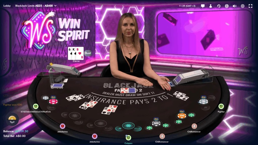 WinSpirit and LuckyStreak